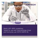 Kimtech™ STERLING Nitrile-Xtra Exam Gloves, Powder-Free, AQL 1.0, Large, 3.5 mil Thick, 12" Long, Gray, 100/Box, 10 Boxes/Carton (ANS53140) Case of 1000