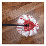 O-Cedar® EZWring Deep Clean Refill, Patented Microfiber, Custom Size for EZ Wring Mop Systems, Red/White, 4/Carton (FHD170500CT) Case of 4