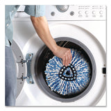 O-Cedar® Rinse Clean Refill, Microfiber, Custom Size for Rinse Clean Mop System, Blue/White, 2/Pack, 6 Packs/Carton (FHD172092CT) Case of 6