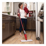 O-Cedar® ProMist MAX Spray Mop, Red/White/Gray Microfiber Head, 48" Red/Black/Gray Plastic Handle, 4/Carton (FHD173563CT) Case of 4