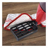 O-Cedar® ProMist MAX Spray Mop, Red/White/Gray Microfiber Head, 48" Red/Black/Gray Plastic Handle, 4/Carton (FHD173563CT) Case of 4