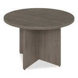 Alera Seville Round Conference Table, Round, 48" Diameter, Walnut (ALESV4848WA) Each