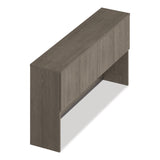 Alera Seville Hutch with Doors, 4 Compartments, 72" x 16" x 36", Walnut (ALESVH7236WA) Each