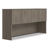 Alera Seville Hutch with Doors, 4 Compartments, 72" x 16" x 36", Walnut (ALESVH7236WA) Each