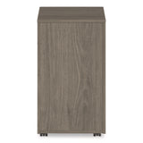 Alera Seville Series Mobile Pedestal, Left/Right, 3-Drawer: Box/Box/File, Legal, Walnut, 15" x 18" x 27" (ALESVMPBBFWA) Each