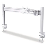 Tripp Lite by Eaton Single-Extension Monitor Mount for Slat Wall System for 32" TVs, 4.9w x 4.7d x 14.2h, Silver, Supports 22 lb (TRPDMSW1332MTAA) Each