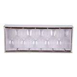 WNA Classicware One-Piece Stemware, 6 oz, Clear, 100/Carton (WNACW6WINE) Case of 100