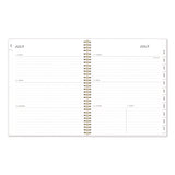 Ashley G Multicolor Smoke Academic Year Weekly/Monthly Planner, Abstract Artwork, 11 x 8.5, 12-Month: July 2024 to June 2025 (BLS133681A25) Each