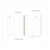 Ashley G Multicolor Smoke Academic Year Weekly/Monthly Planner, Abstract Artwork, 11 x 8.5, 12-Month: July 2024 to June 2025 (BLS133681A25) Each