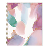 Ashley G Multicolor Smoke Academic Year Weekly/Monthly Planner, Abstract Artwork, 11 x 8.5, 12-Month: July 2024 to June 2025 (BLS133681A25) Each