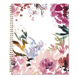 Kelly Ventura Magenta Bloom Weekly/Monthly Planner, Floral Artwork, 11 x 8.5, Multicolor Cover, 12-Month (Jan to Dec): 2025 (BLS14094525) Each