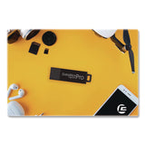 Centon DataStick Pro USB 3.2 Type A Flash Drive, 16 GB, Black, 10/Pack (CELS1U3P616G10B) Each