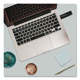 Centon DataStick Pro USB 3.2 Type A Flash Drive, 32 GB, Black, 10/Pack (CELS1U3P632G10B) Each