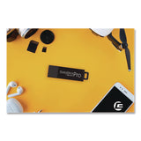 Centon DataStick Pro USB 3.2 Type A Flash Drive, 128 GB, Black (CELS1U3P6128G) Each