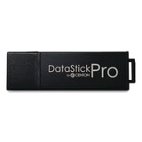 Centon DataStick Pro USB 3.2 Type A Flash Drive, 128 GB, Black (CELS1U3P6128G) Each