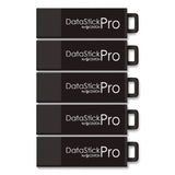 Centon DataStick Pro USB 3.0 Type A Flash Drive, 128 GB, Black, 5/Pack (CELS1U3P6128G5B) Each