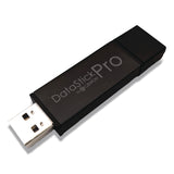 Centon DataStick Pro USB 3.2 Type A Flash Drive, 256 GB, Black (CELS1U3P6256G) Each