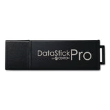 Centon DataStick Pro USB 3.2 Type A Flash Drive, 256 GB, Black (CELS1U3P6256G) Each