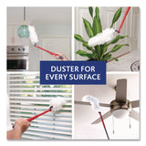 O-Cedar® Flex and Catch Duster Heavy-Duty Refills, Polyester, White, 5/Pack (FHD172172PK) Pack of 5