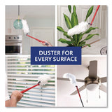 O-Cedar® Flex and Catch Duster Heavy-Duty Refills, Polyester, White, 10/Pack (FHD172170PK) Pack of 10