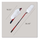O-Cedar® Flex and Catch Heavy-Duty Dusting Kit, 1 Duster Wand and 3 Refills, 6/Carton (FHD172148CT) Case of 6