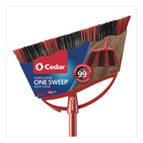O-Cedar® One Sweep Large Broom, 48" Handle, Red/Black/Gray (FHD172163EA) Each