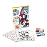 Crayola® Spidey and His Amazing Friends Color Wonder Kit, (18) Action-Packed Coloring Pages; (5) Spider-Man Collection Markers (CYO752784) Each