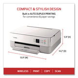 Canon® PIXMA TS6420a Wireless Color All-in-One Inkjet Printer, Copy/Print/Scan (CNMTS6420AWHITE) Each