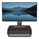 Fellowes® Breyta Monitor Stand, 13.94" x 11.97" x 3.23" to 5.9", Black, Supports 33 lb (FEL100016560) Each