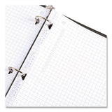 Five Star® Reinforced Filler Paper Plus Study App, 3-Hole, 8.5 x 11, Quadrille Rule, 80/Pack (FVS170122170036) Pack of 80