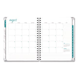 Global Printed Products Marble Academic Year Weekly/Monthly Planner, 11 x 8.5, White Marble Cover, 14-Month: June 2024 to July 2025 (GPUAY24851106S) Each
