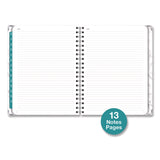 Global Printed Products Marble Academic Year Weekly/Monthly Planner, 11 x 8.5, White Marble Cover, 14-Month: June 2024 to July 2025 (GPUAY24851106S) Each