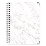 Global Printed Products Marble Academic Year Weekly/Monthly Planner, 11 x 8.5, White Marble Cover, 14-Month: June 2024 to July 2025 (GPUAY24851106S) Each