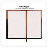 Global Printed Products Deluxe Weekly/Monthly Pocket Planner, 6 x 3.5, Black/Brown Two-Tone Cover, 14-Month: Nov 2024 to Dec 2025 (GPUSPLS25BRN36) Each