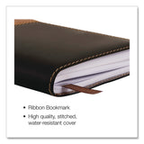 Global Printed Products Deluxe Weekly/Monthly Planner, 10 x 8, Black/Brown Cover, 14-Month: Nov 2024 to Dec 2025 (GPUSPLS25BRN810) Each