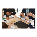 Global Printed Products Meeting Notes Book, Space for Up to 159 Meetings, Meeting-Minutes/Notes Format, Black/Gold Cover, (80) 11 x 8.5 Sheets (GPUSPLS0118BK) Each