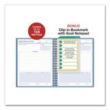 Global Printed Products Meeting Notes Book, Space for Up to 159 Meetings, Meeting-Minutes/Notes Format, Blue/Gold Cover, (80) 11 x 8.5 Sheets (GPUSPLS0118BL) Each