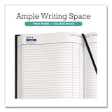 Global Printed Products Classic Hardbound Daily Planner, 12.5 x 8, Black/Gold Cover, 12-Month (Jan to Dec): 2025 (GPUSPLSSDCY25BK) Each