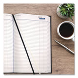 Global Printed Products Classic Hardbound Daily Planner, 12.5 x 8, Black/Gold Cover, 12-Month (Jan to Dec): 2025 (GPUSPLSSDCY25BK) Each