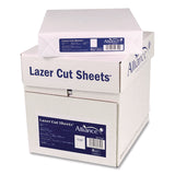 Alliance Laser Cut Sheets, 92 Bright, Side: 5-Hole Punched, 20 lb Bond Weight, 8.5 x 11, White, 500 Sheets/Ream, 5 Reams/Carton (IPS30750AA) Each