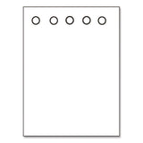 Alliance Laser Cut Sheets, 92 Bright, Side: 5-Hole Punched, 20 lb Bond Weight, 8.5 x 11, White, 500 Sheets/Ream, 5 Reams/Carton (IPS30750AA) Each