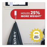 Command™ X-Large Utility Hook, Plastic, White, 10 lb Capacity, 1 Hook and 4 Strips (MMM17010ES) Each