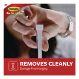 Command™ X-Large Utility Hook, Plastic, White, 10 lb Capacity, 1 Hook and 4 Strips (MMM17010ES) Each