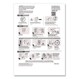 Command™ X-Large Utility Hook, Plastic, White, 10 lb Capacity, 1 Hook and 4 Strips (MMM17010ES) Each