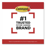 Command™ Picture Hanging Strips, X-Large, Removable, Holds up to 20 lbs per 4 Pairs, 0.88 x 4.38, White, 4 Pairs/Pack (MMM17217ES) Pack of 4