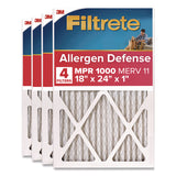 Filtrete™ Allergen Defense Air Filter, 18 x 24, 4/Carton (MMM98214CA) Case of 4