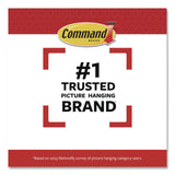 Command™ Picture Hanging Strips, X-Large, Removable, Holds up to 20 lbs per 4 Pairs, 8 Pairs/Pack (MMM172178ES) Pack of 8