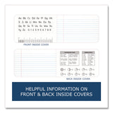 Roaring Spring® Junior Composition Notebook, Wide/Legal Rule, Black Marble Cover, (60) 4.88 x 7.5 Sheets (ROA77122) Each