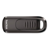 SanDisk® Ultra Slider USB 3.2 Type C Flash Drive, 128 GB, Black (SDISDCZ480128GA) Each