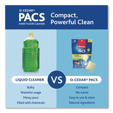 O-Cedar® Cleaning PACS, Lavender Scent, 10/Pack, 8 Packs/Carton (FHD172402CT) Case of 8